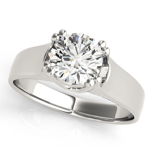 Solitaire Diamond Engagement Ring