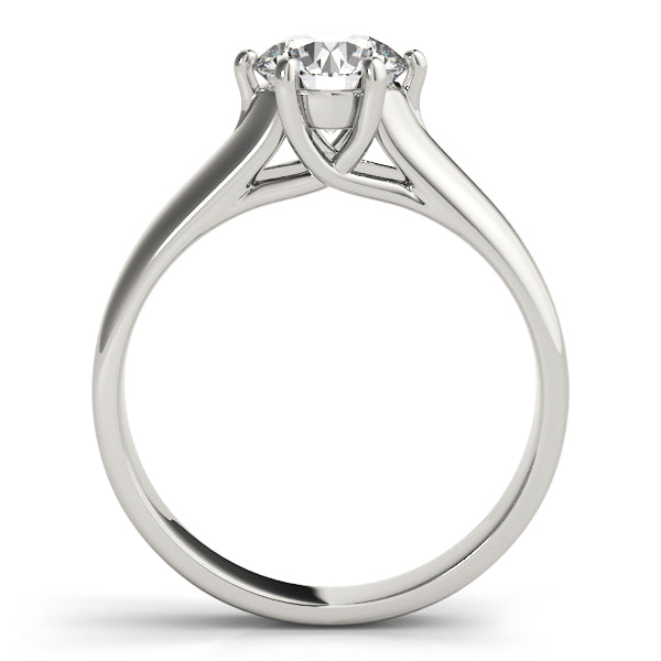 1.0 CT Round Diamond Solitaire Engagement Ring