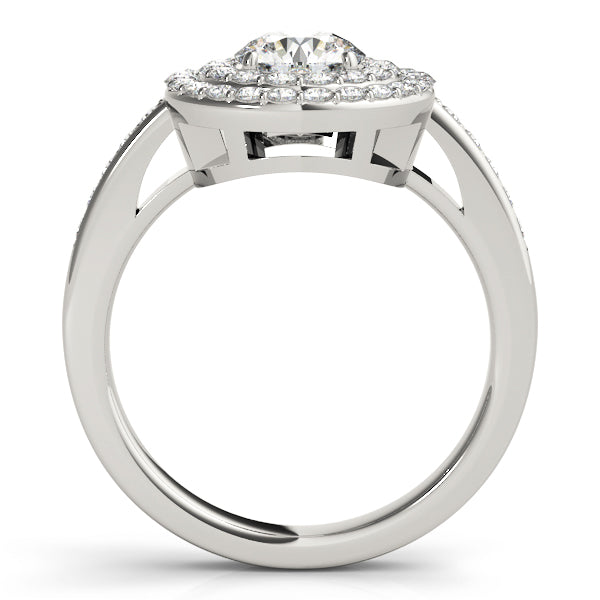 Halo Diamond Engagement Ring