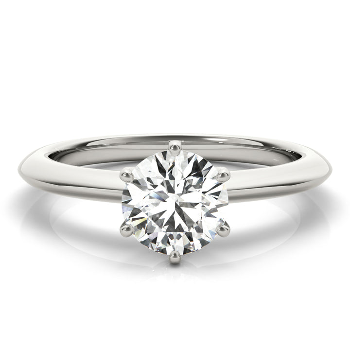 Solitaire Diamond Engagement Ring