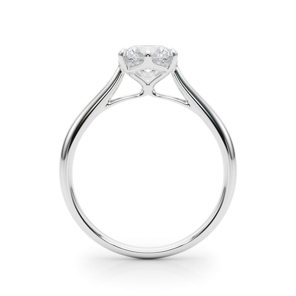 Solitaire Diamond Engagement Ring