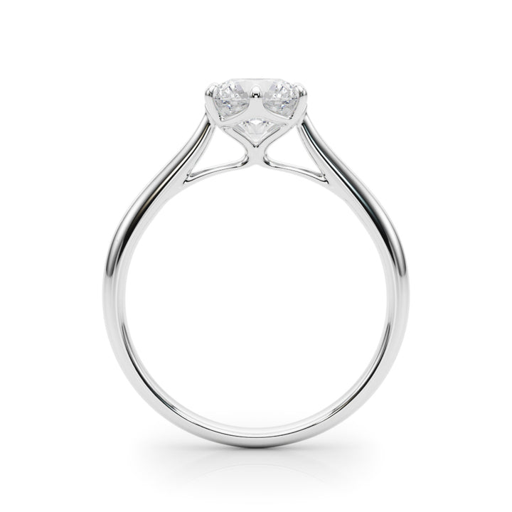 Solitaire Diamond Engagement Ring