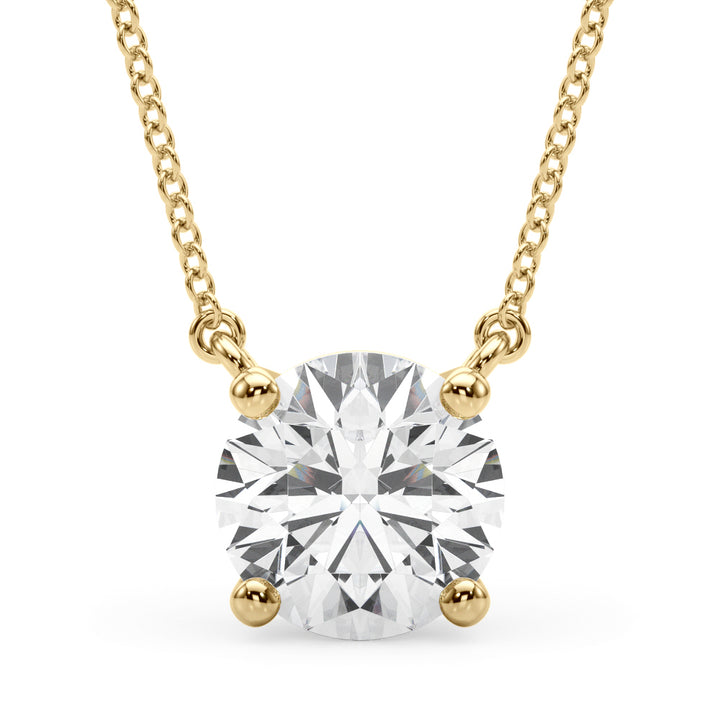 Solitaire Diamond Pendant