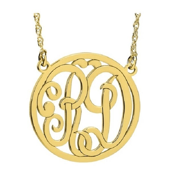 Personalized Gold Fashion Pendant