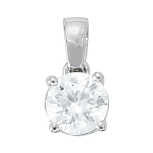 Solitaire Diamond Pendant