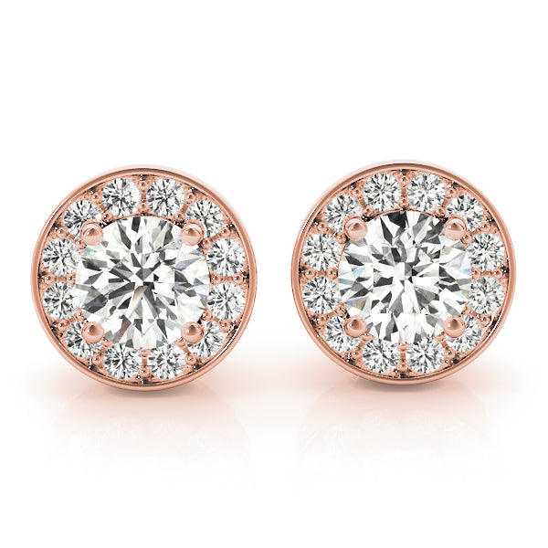 Halo Diamond Earring