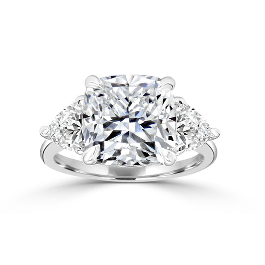 Tatum Trillion Three Stone Engagement Ring