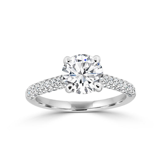Tamera Micropave Style Engagement Ring